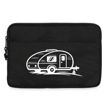 Camping Trailer - Laptop bag 13" - black - Front