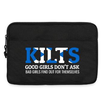 KITS Bold Slogan Graphic T-Shirt - Laptoptasche 13" - Schwarz - Vorne
