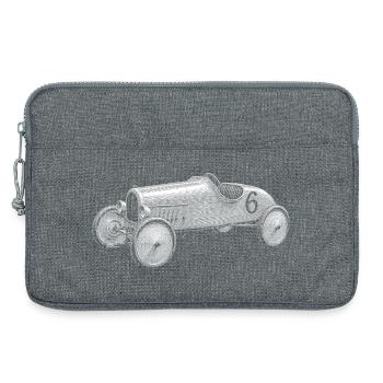 Children's vehicle - Laptop bag 13" - heather grey - Front