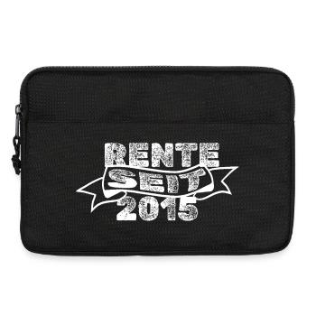 Rentner 2015 - Laptoptasche 13" - Schwarz - Vorne