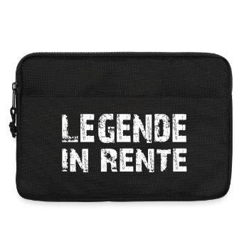 Endlich Rentner - Laptoptasche 13" - Schwarz - Vorne