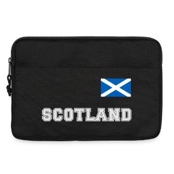 Look de maillot écossais - ÉCOSSE avec drapeau drapeau - Sacoche pour ordinateur portable 13 pouces - noir - Devant