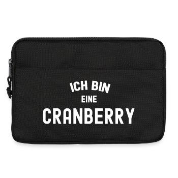 ICH BIN EINE CRANBERRY Karneval Kostüm Cranberries - Laptoptasche 13" - Schwarz - Vorne