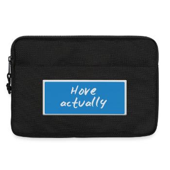 Hove actually - Laptop bag 13" - black - Front