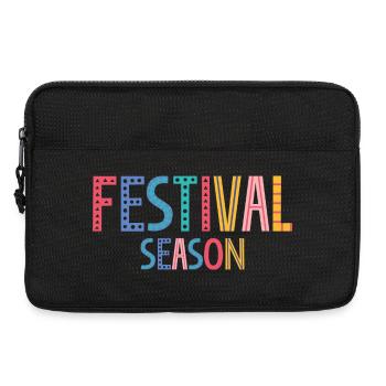 festival - Laptop bag 13" - black - Front