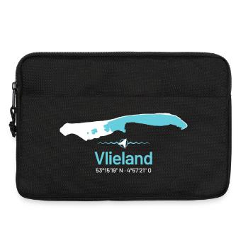 Vlieland | Design map - Laptop bag 13" - black - Front