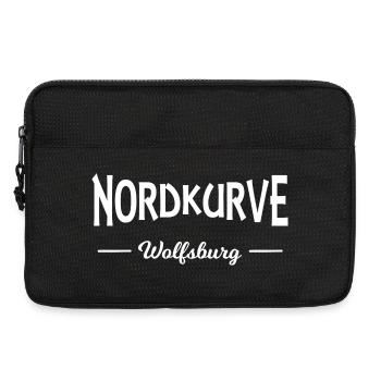 Nordkurve Wolfsburg - Laptoptasche 13" - Schwarz - Vorne