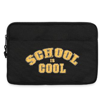 L'école c'est cool - Sacoche pour ordinateur portable 13 pouces - noir - Devant