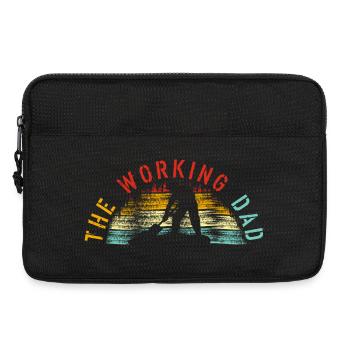 The Working Dad vintage - Laptop bag 13" - black - Front