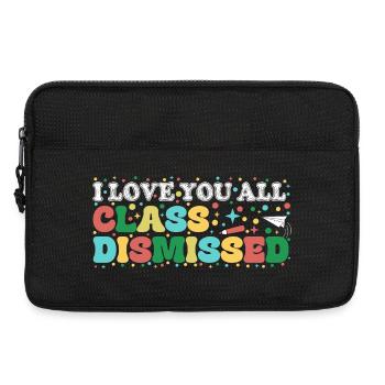 Class Dismissed: Colourful Fun - Laptop bag 13" - black - Front