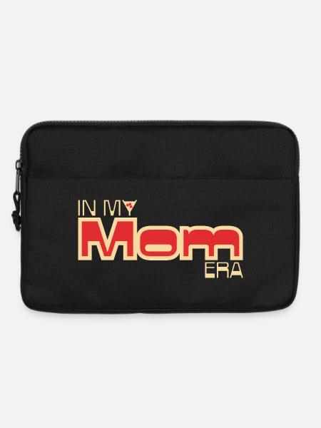 In My Mom Era – Nostalgisches Mama-Design - Laptoptasche 13" - Schwarz