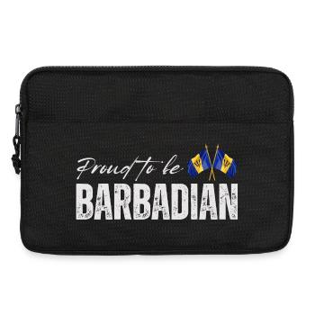 Barbados Pride, Barbados Flagge - Laptoptasche 13" - Schwarz - Vorne
