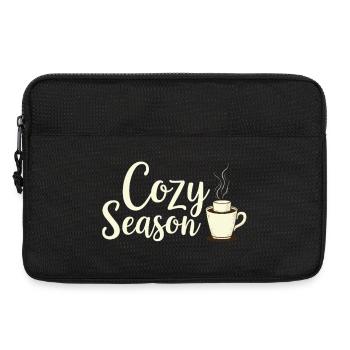 Cozy Season Herbstgetränk  - Laptoptasche 13" - Schwarz - Vorne