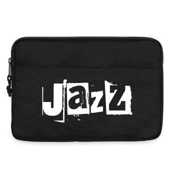 Jazz Graffiti Bold Vibe - Laptoptasche 13" - Schwarz - Vorne