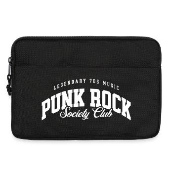 Punk Rock Society Club années 70 - Sacoche pour ordinateur portable 13 pouces - noir - Devant