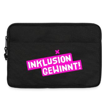 Victoires en inclusion - Sacoche pour ordinateur portable 13 pouces - noir - Devant