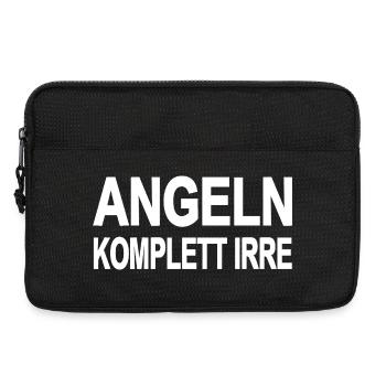 Angeln - Laptoptasche 13" - Schwarz - Vorne