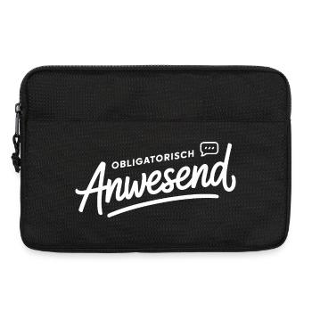 Mandatory Present Sloth Telco Meeting Office - Laptop bag 13" - black - Front