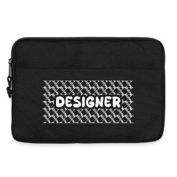 Cadeau pour le créateur - Sacoche pour ordinateur portable 13 pouces - noir - Devant