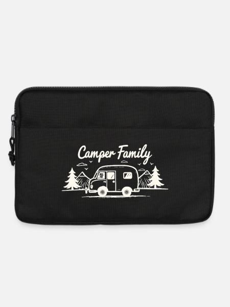 Camper Family Naturidylle - Laptoptasche 13" - Schwarz