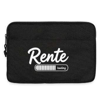 Rente 2026 loading Endlich Ruhestand - Laptoptasche 13" - Schwarz - Vorne