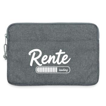 Rente 2026 loading Endlich Ruhestand - Laptoptasche 13" - Grau meliert - Vorne