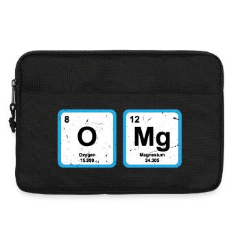 Tableau périodique OMG L’élément de la science surprise - Sacoche pour ordinateur portable 13 pouces - noir - Devant