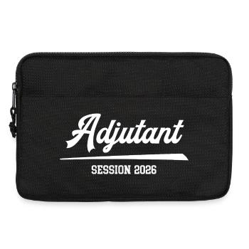 Adjutant Karneval 2026 Prinzenführer Kostüm Prinz - Laptoptasche 13" - Schwarz - Vorne