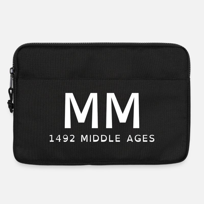 2000_LINE_white - Laptoptasche 13" - Schwarz