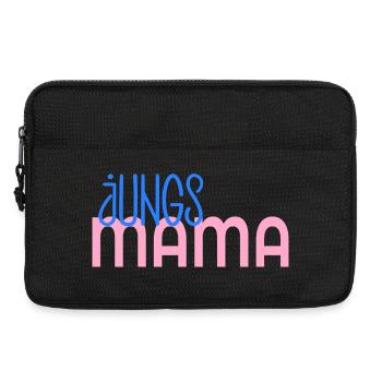 Boys Mom Mother's Day - Laptop bag 13" - black - Front