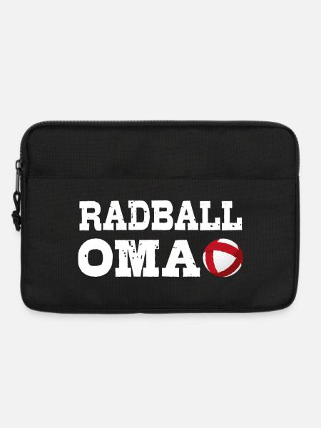 Radball, OMA, Radballer, Hallenradsport - Laptoptasche 13" - Schwarz