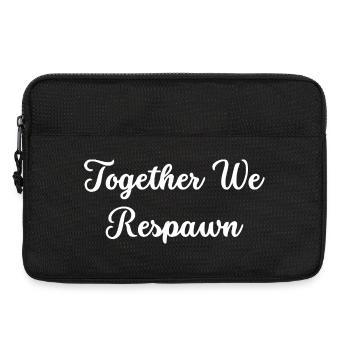 Together We Respawn - Laptoptasche 13" - Schwarz - Vorne