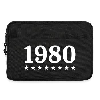 1980 Limited Edition 1980 Retro 1980 - Laptop bag 13" - black - Front