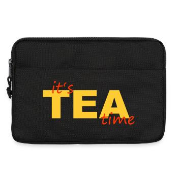 tea time - Laptop bag 13" - black - Front