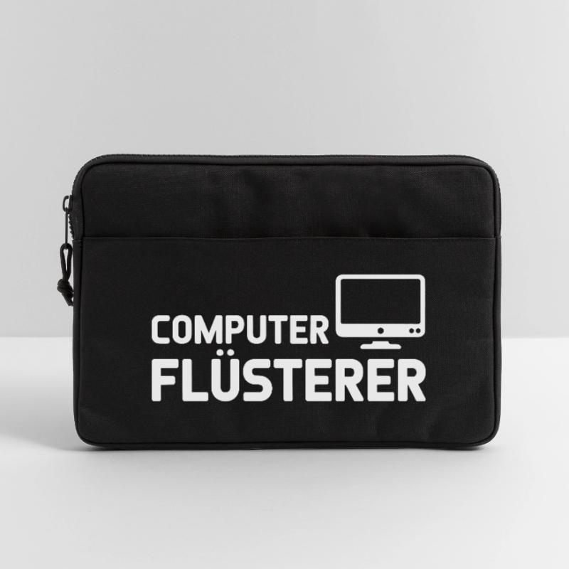 Pixel Computer Nebula Pattern Laptop bag 13"