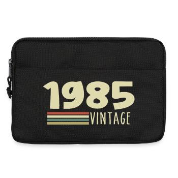 1985-Jubiläum-1985-retro-1985 - Laptoptasche 13" - Schwarz - Vorne