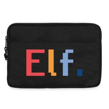Cadeau rétro de lutin pour le 11e anniversaire - Sacoche pour ordinateur portable 13 pouces - noir - Devant