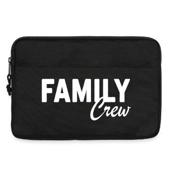 Family Crew Famille Unité Déclaration Familie - Sacoche pour ordinateur portable 13 pouces - noir - Devant