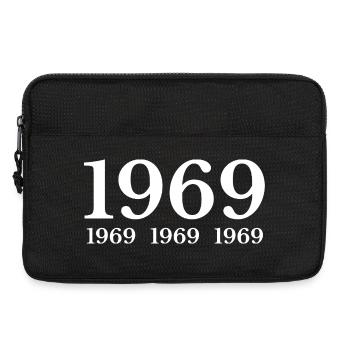 1969 - Sacoche pour ordinateur portable 13 pouces - noir - Devant