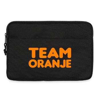 Team Oranje - Nederland - Netherlands Niederlande - Laptoptasche 13" - Schwarz - Vorne