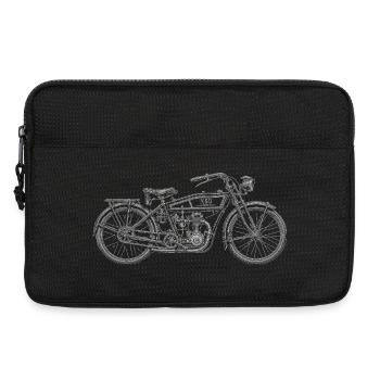 Motorrad  - Laptoptasche 13" - Schwarz - Vorne