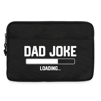 Papa-Witz-Ladeleiste - Laptoptasche 13" - Schwarz - Vorne