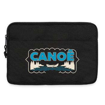 Kanufahren auf dem Sylvester Lake - Laptoptasche 13" - Schwarz - Vorne