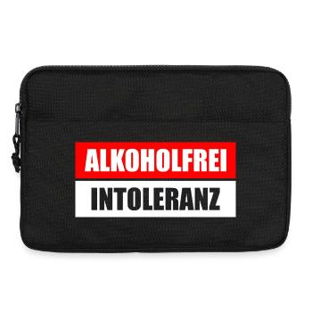 Alkoholfrei Intoleranz Biertrinker Bierliebhaber - Laptoptasche 13" - Schwarz - Vorne