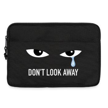 Blue Tear – Schau nicht weg - Laptoptasche 13" - Schwarz - Vorne