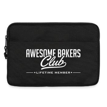 Club des boulangers - Sacoche pour ordinateur portable 13 pouces - noir - Devant