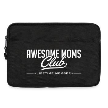 Beste Mamas Club - Laptoptasche 13" - Schwarz - Vorne