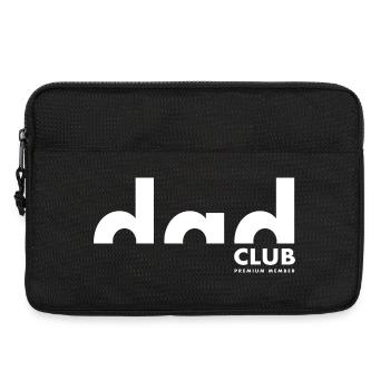 Dad Club Premium Member | Vater | Vatertag - Laptoptasche 13" - Schwarz - Vorne
