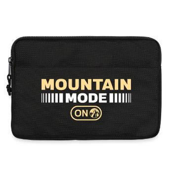 Mountain mode on Wandern Berge Bergsteigen - Laptoptasche 13" - Schwarz - Vorne
