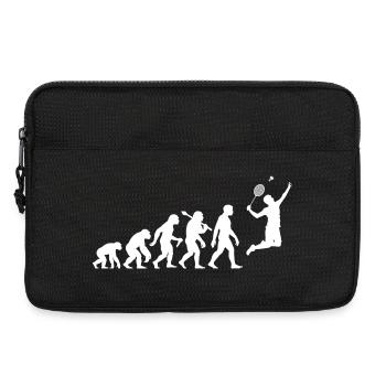Badminton Evolution Smash Badminton Joueur de badminton - Sacoche pour ordinateur portable 13 pouces - noir - Devant